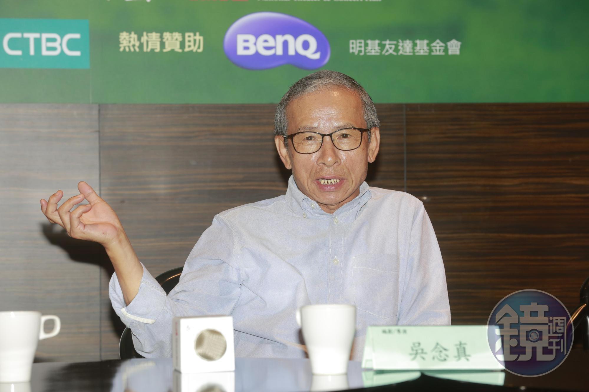 第一次嘗試寫音樂劇,吳念真要大家別問他現在寫什麼,「因為明天可能我就會刪掉,不過,我還是認為這會是一個很有意思的劇。」