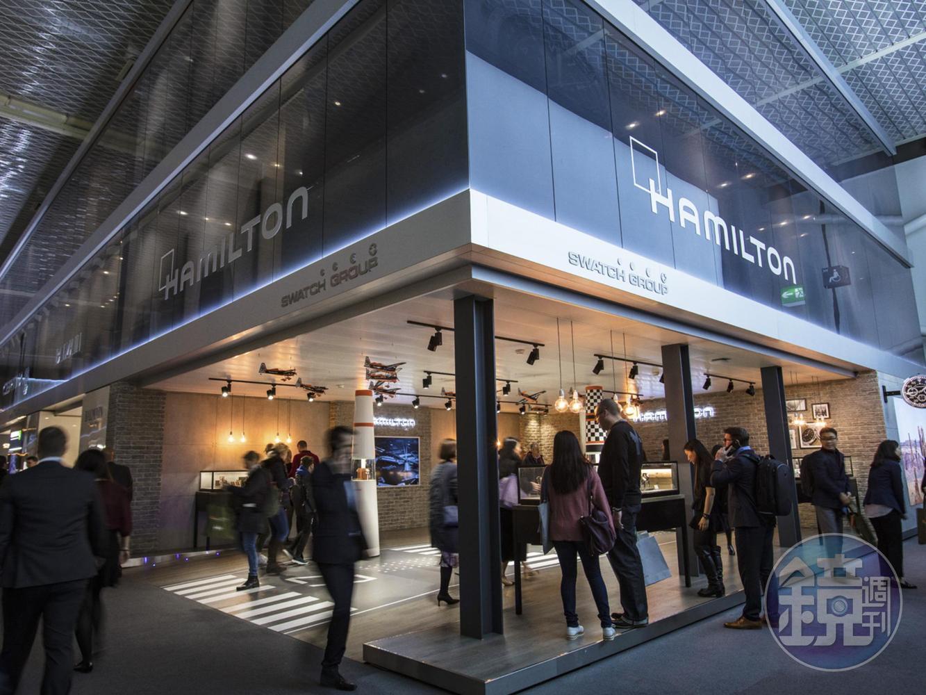 漢米爾頓Baselworld展館。