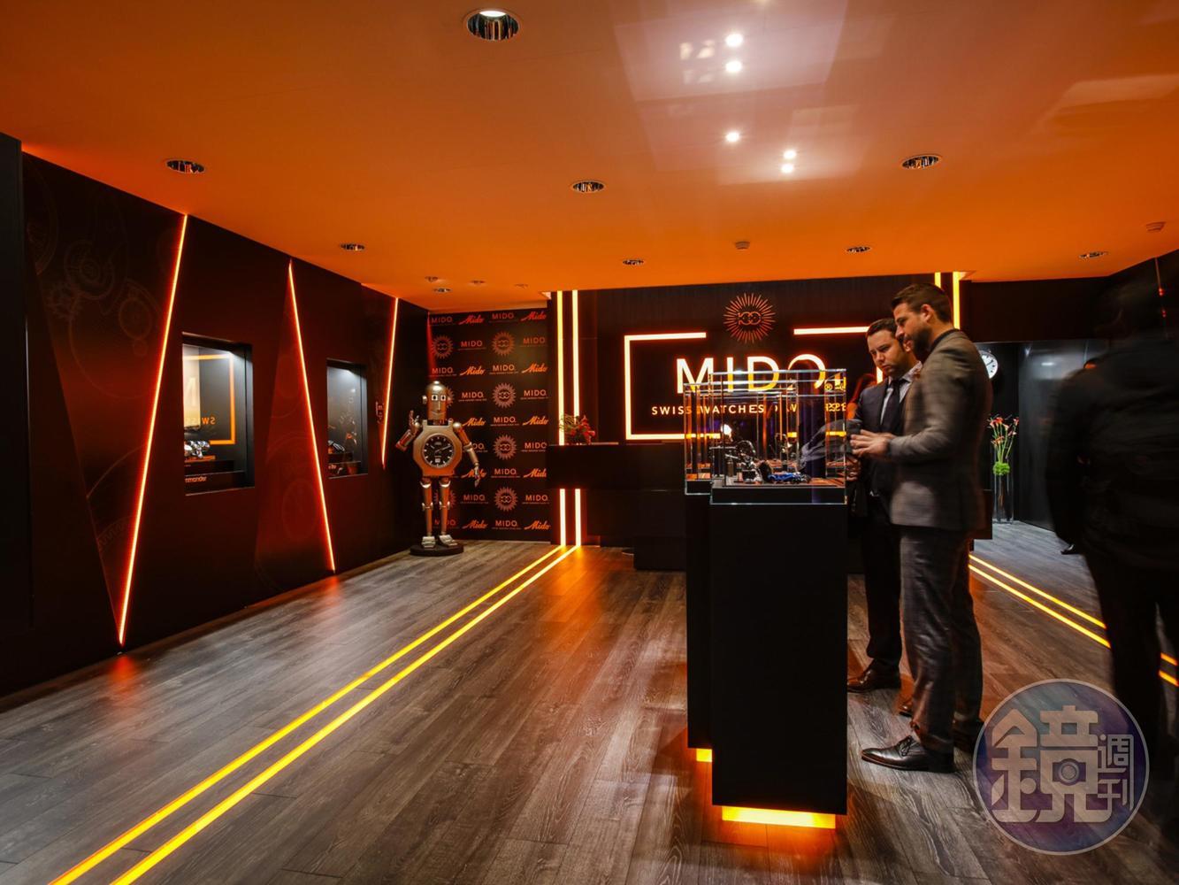 美度表Baselworld展館。