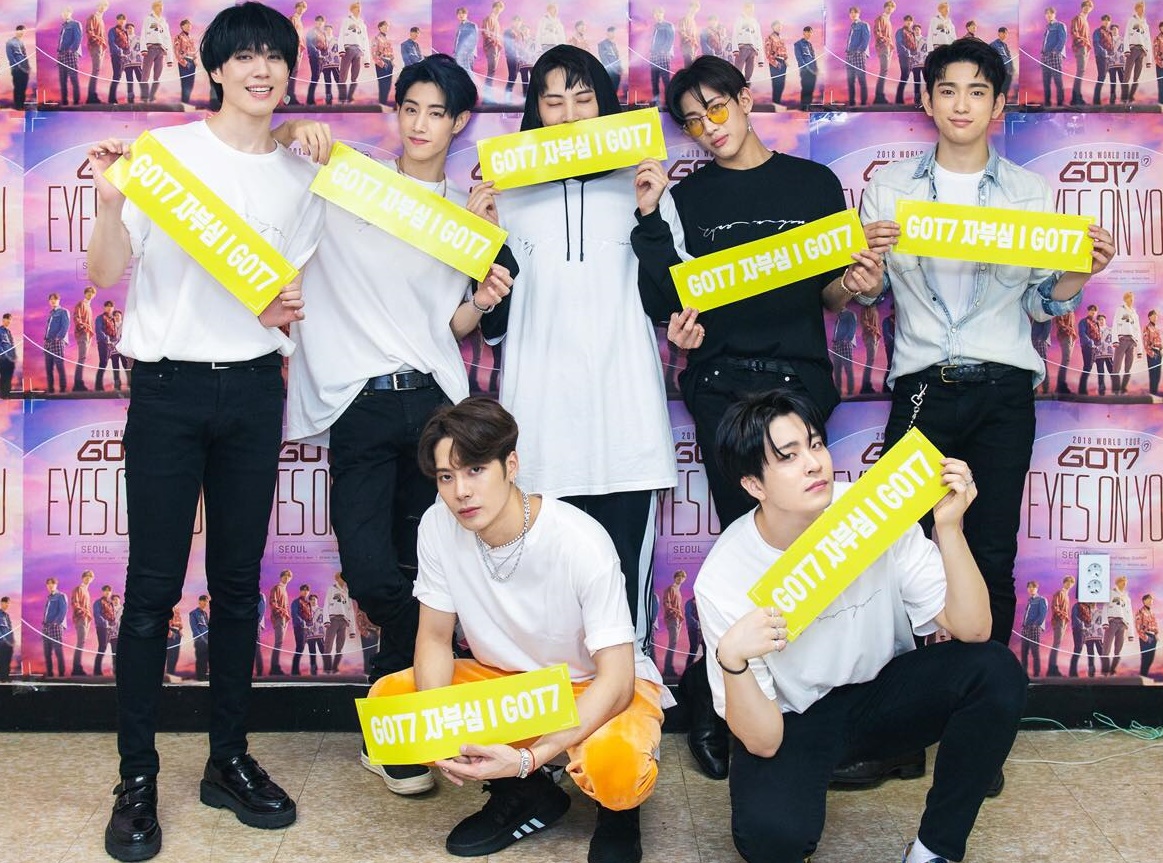 GOT7今年啟動第二次世界巡迴演唱會，6月16日確定來台開唱。（翻攝GOT 7粉絲專頁）