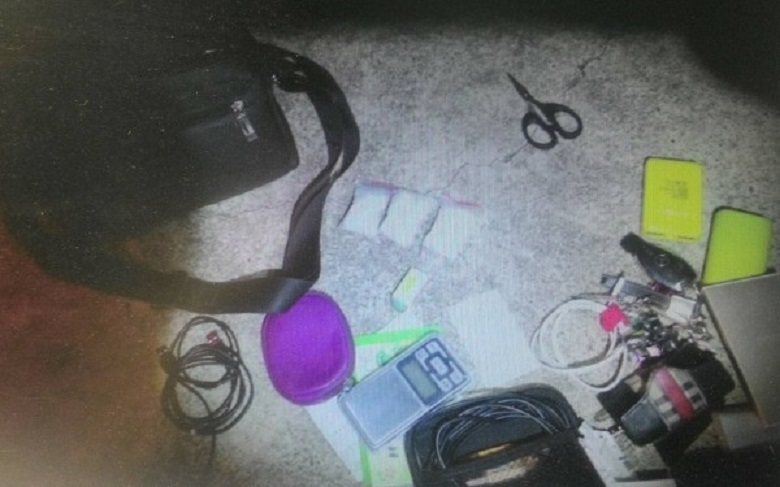 黃姓男子持有毒品被警方查獲。（警方提供）