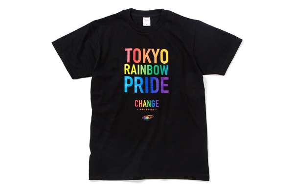 碧慕絲（BEAMS）支援東京同志遊行的T恤商品。（翻攝自日本碧慕絲官網）