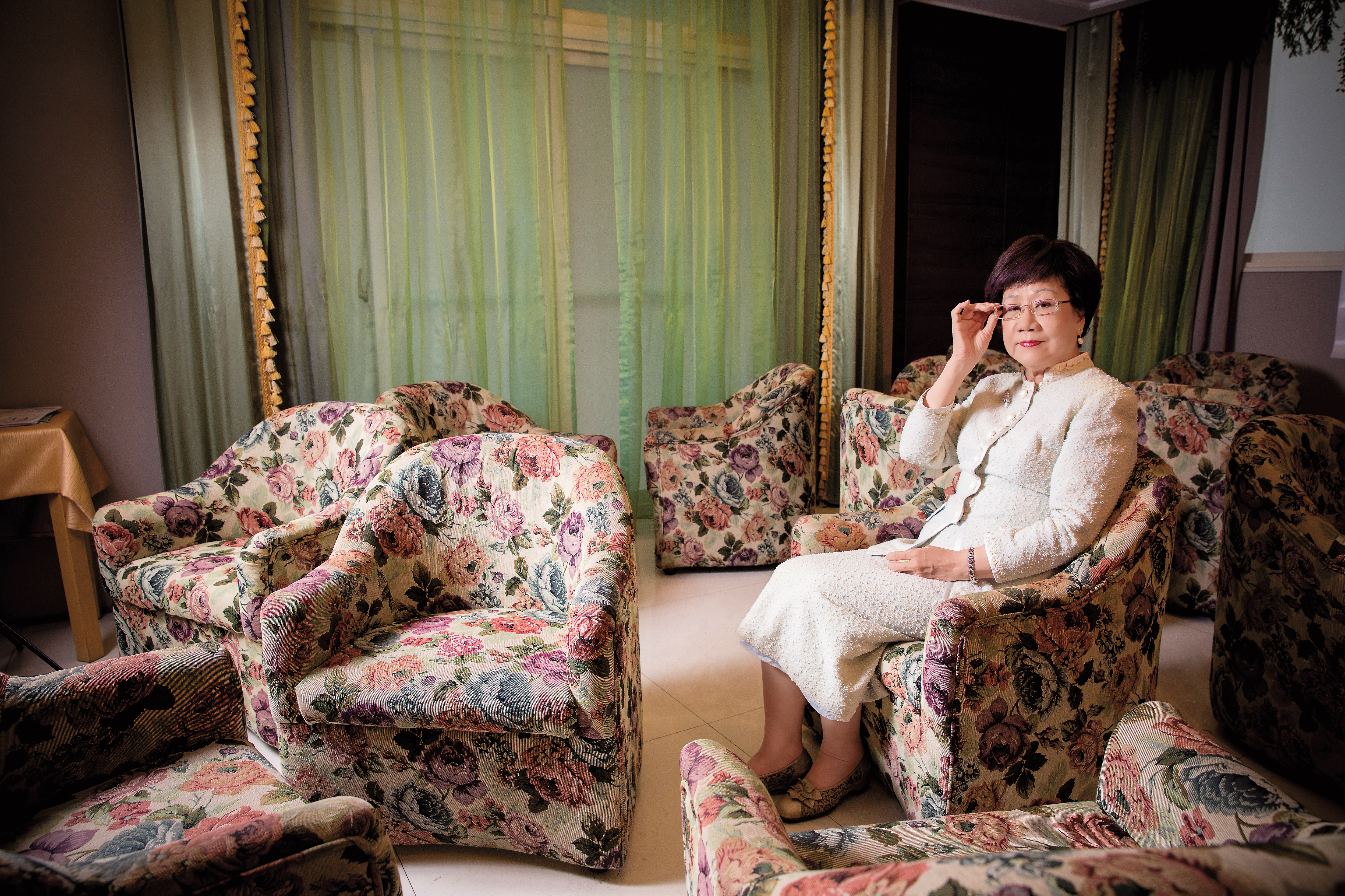 呂秀蓮風雲台灣政壇數十載，企圖重出江湖，證明自己寶刀未老。