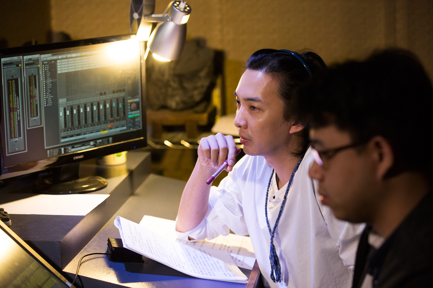 郭霖擔任聲音導演七年，他表示聲導就是專案管理，每個環節都要顧到，才能做出好作品。