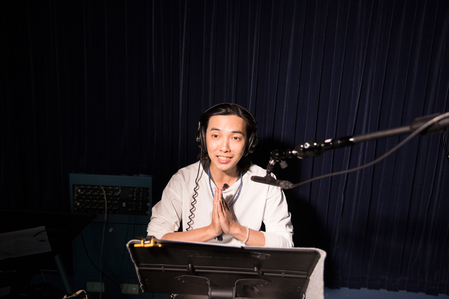 對配音員來說，戲感很重要。郭霖在工作之餘也花很多時間上表演課、參加劇團。