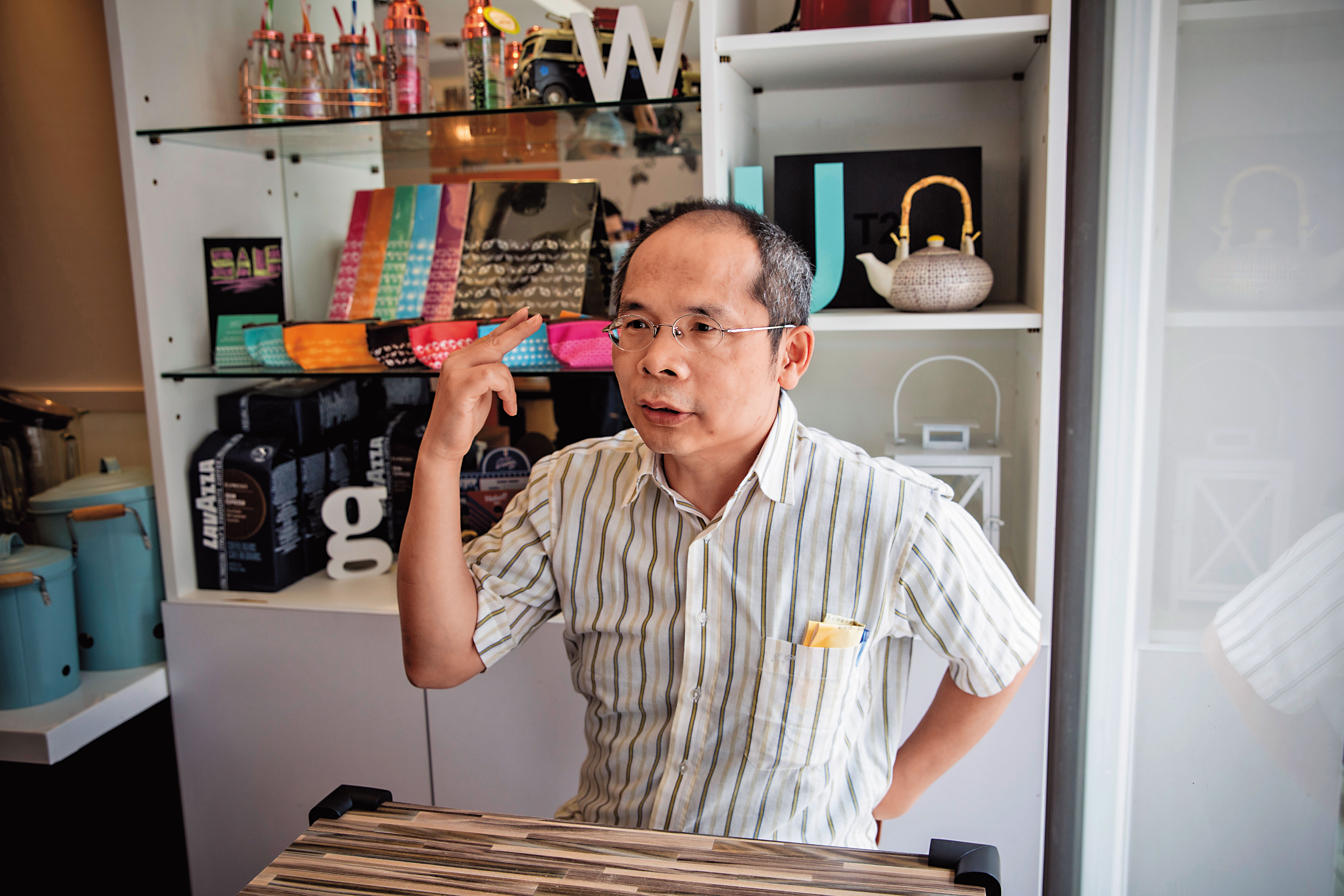 德明科大助理教授劉任昌上月在校外被打，雖然沒有證據，但他直指許建隆是最可能的唆使者。