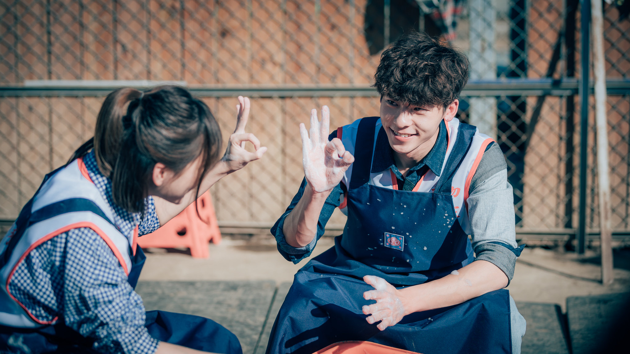 許光漢在《1006的房客》裡暗戀方語昕。（歐銻銻娛樂提供）