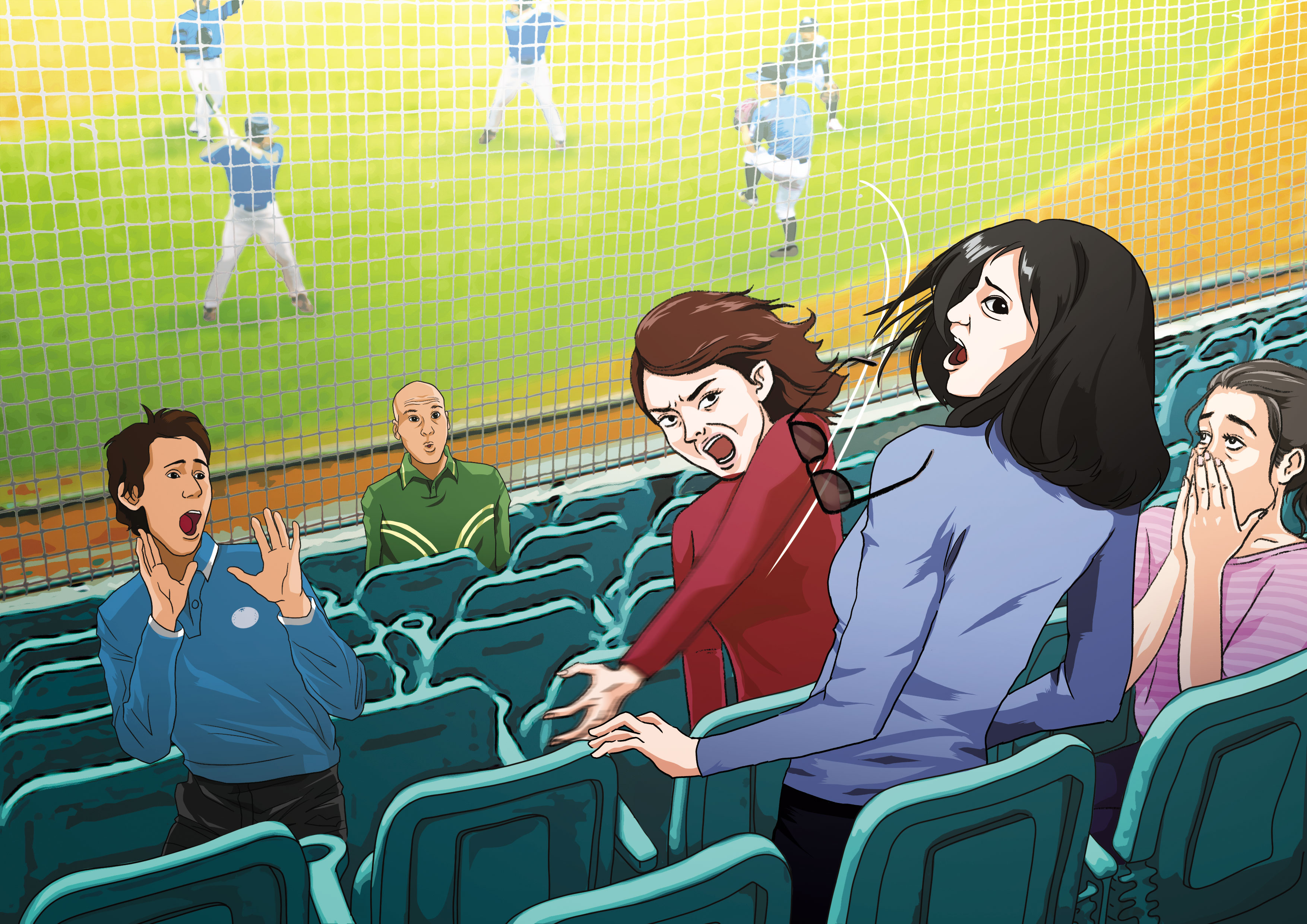 去年王傳家帶球隊到在嘉義球場比賽，王妻看到小三就坐在看台，氣不過直接過去找小三對質，還驚動警方到場。