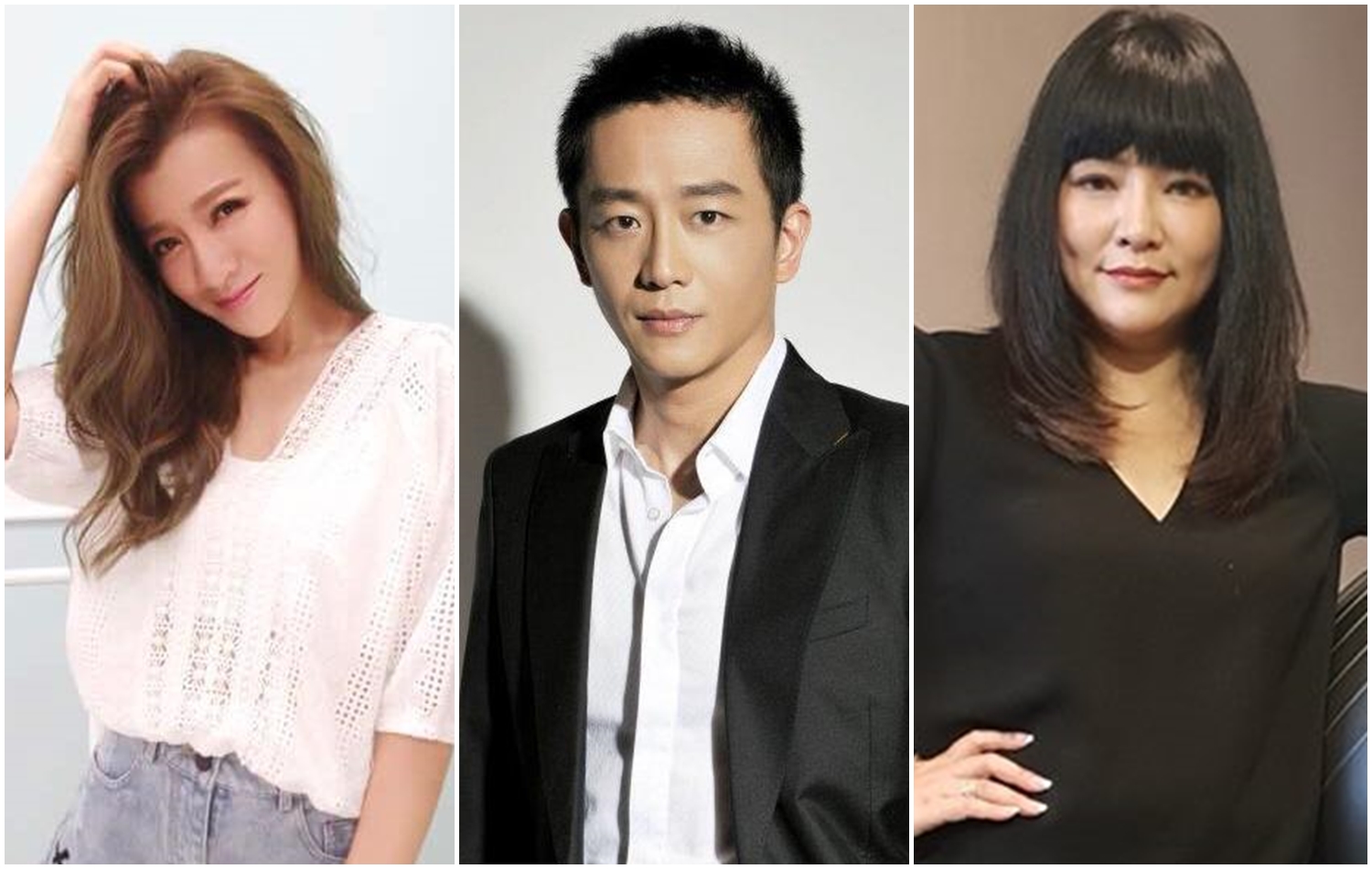 曾雅蘭（左起）、陳昭榮和唐綺陽，都在網路世界裡活躍，也賺了不少。