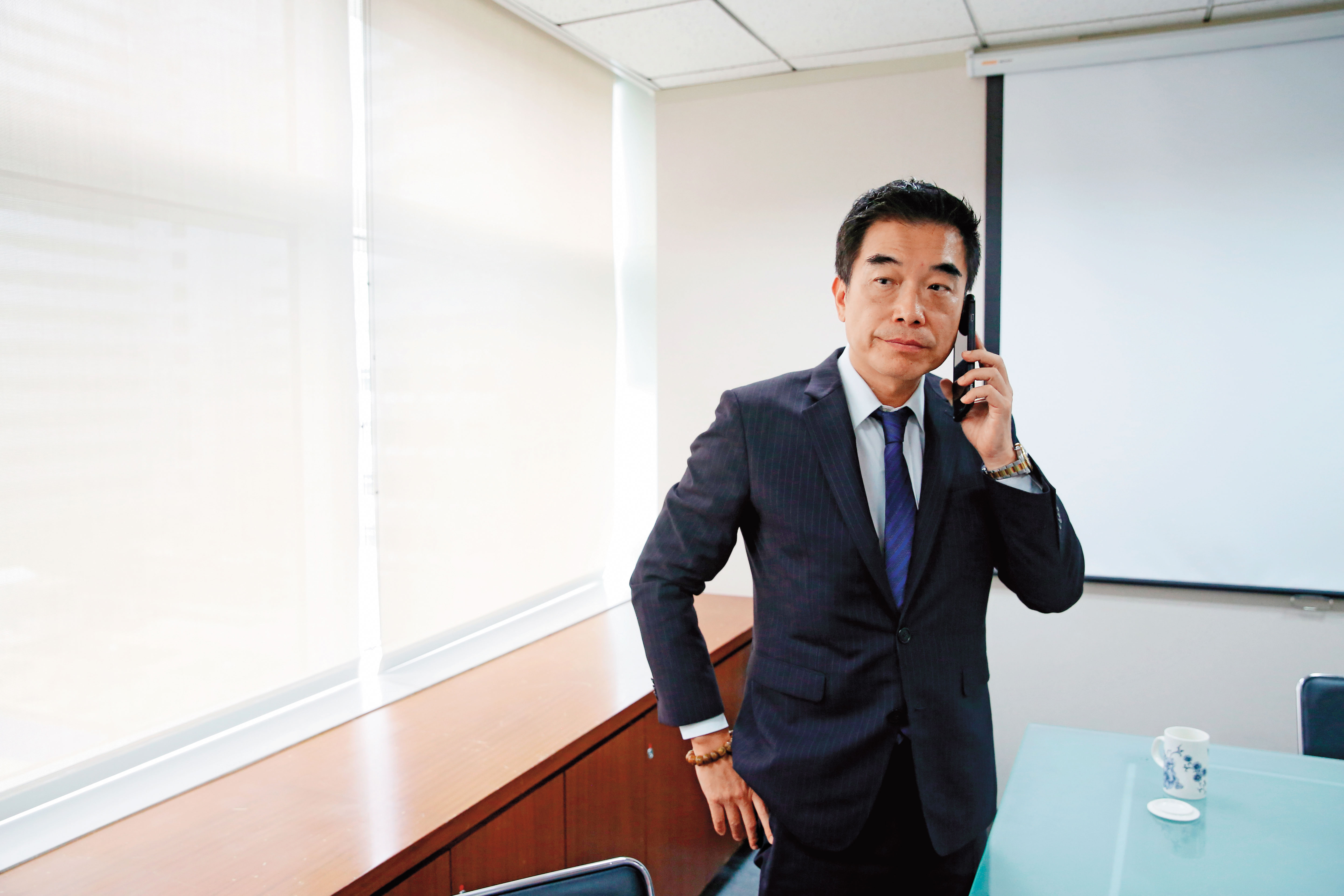 許建隆（圖）遭劉任昌長年口誅筆伐而身心俱疲，直言要看醫生吃藥才睡得著。