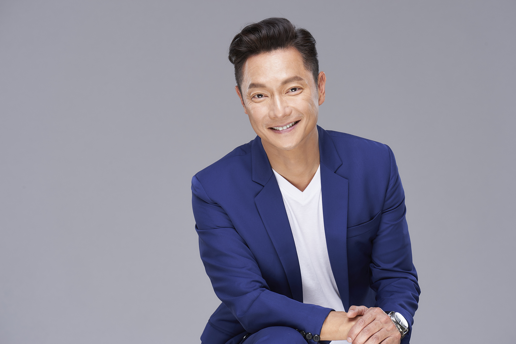 謝祖武外型多年來一直沒有改變，經常被誇是凍齡男神。（明悅整合行銷工作室提供）