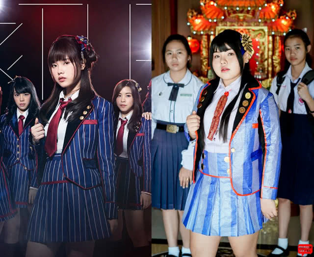 模仿泰國少女團體 BNK48。BNK48 是日本 AKB48 的海外姊妹團。