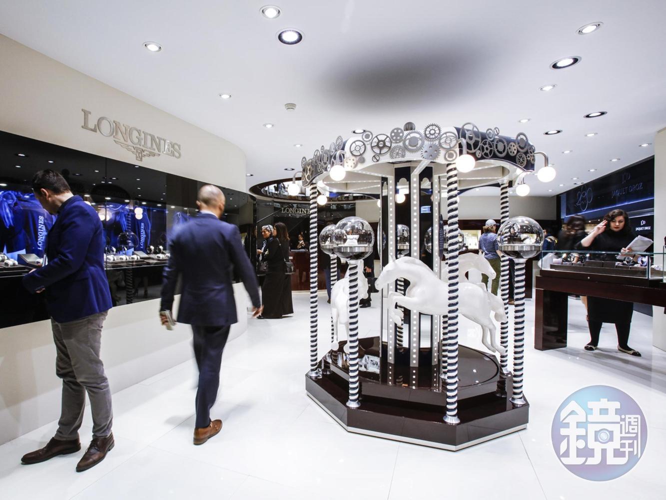 浪琴表Baselworld展館。