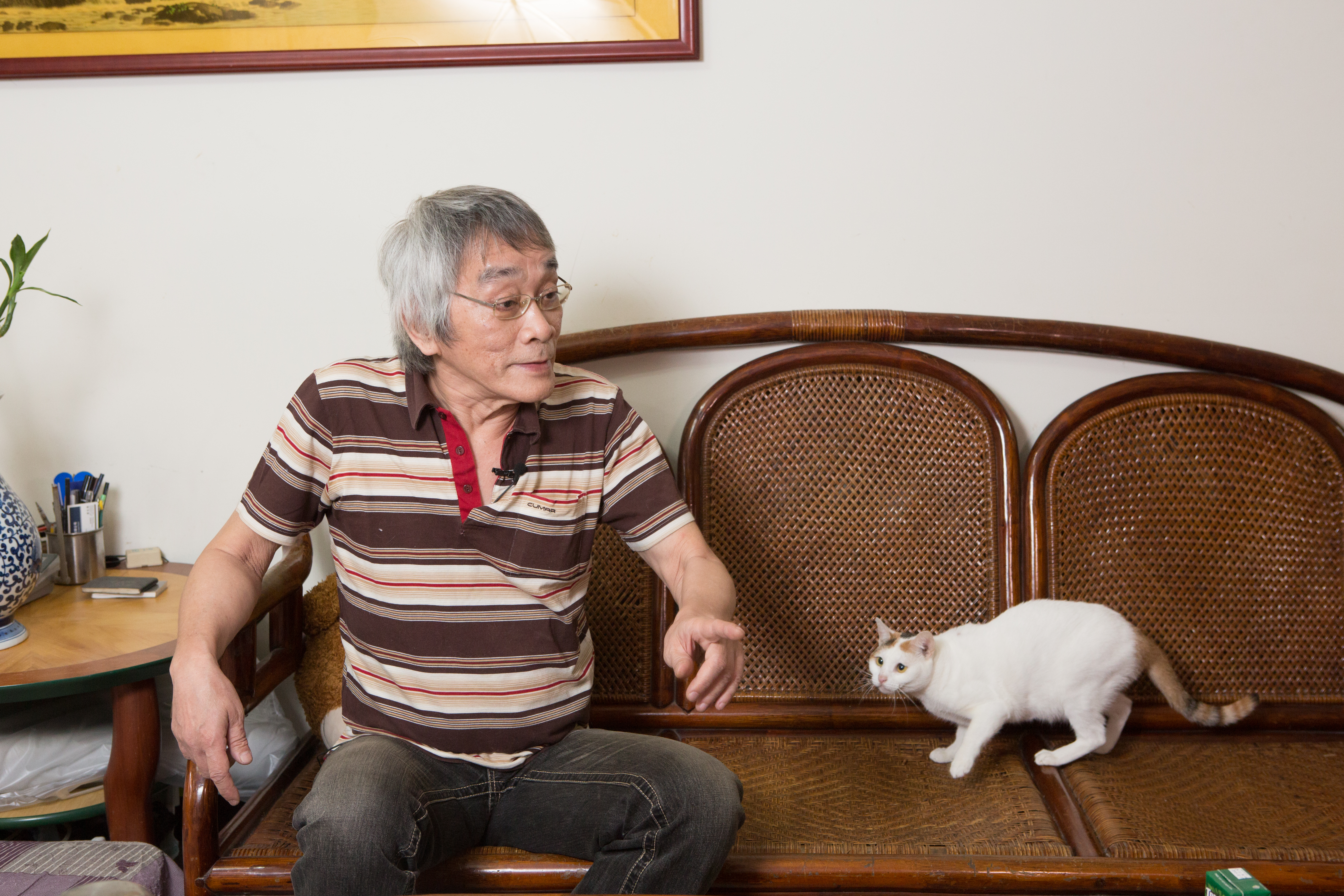 郭箏愛貓，他最多曾養到11隻貓，都是名為「母老虎」的母貓所生，母老虎活到15歲過世，因為感情深厚，火化後，郭箏將牠的骨灰灑在後院的桂花樹下。