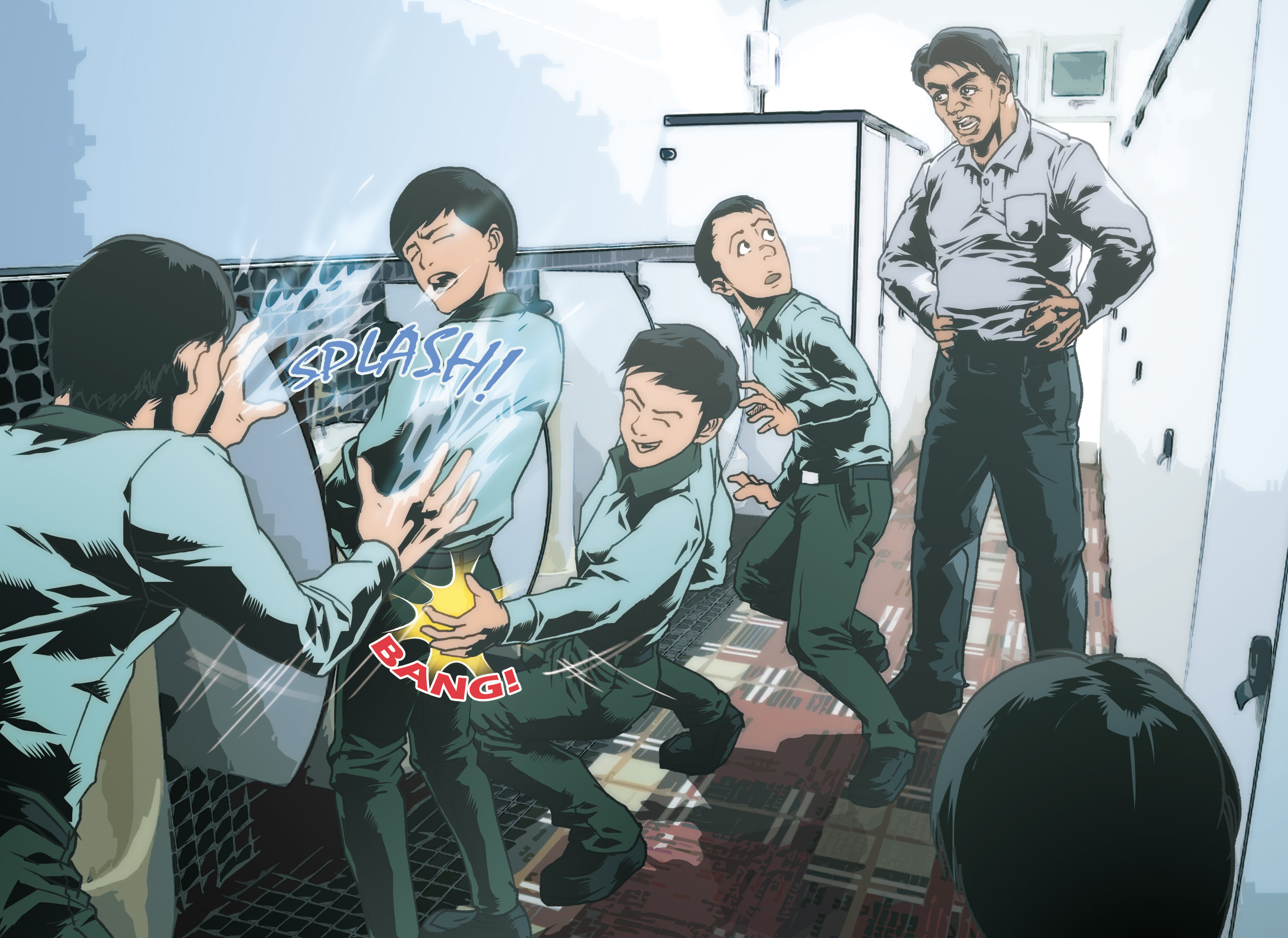 1月10日，5名東原國中學生在教室旁廁所嬉鬧喧譁，引來校長不滿喝斥，並要求葉姓班導師管教。卻意外引爆老師與校長間的風波。