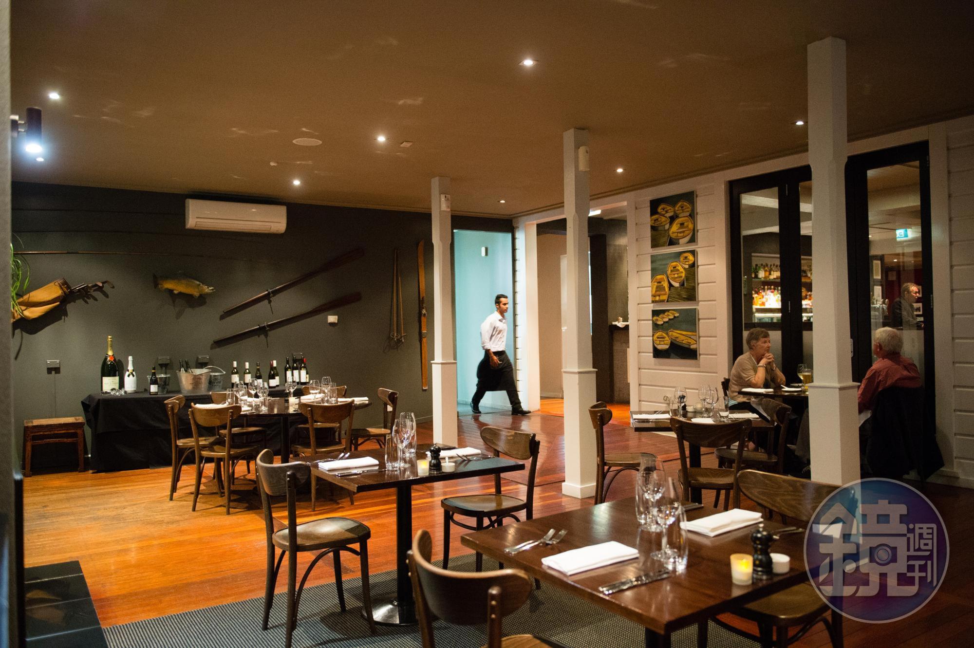 「Bistro Lago」有種慵懶、舒適的鄉村調性。
