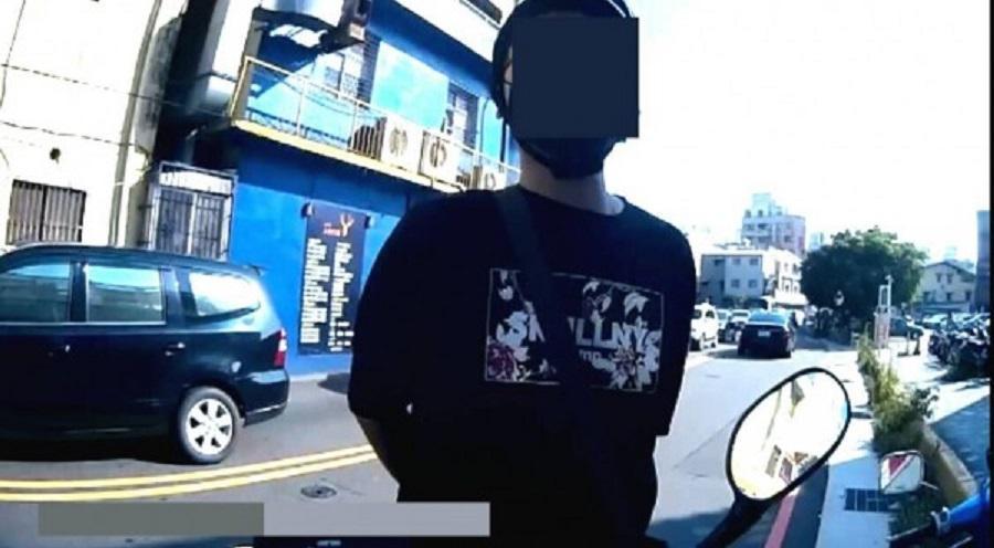 林男見無法狡辯,坦承偷車代步。(警方提供)