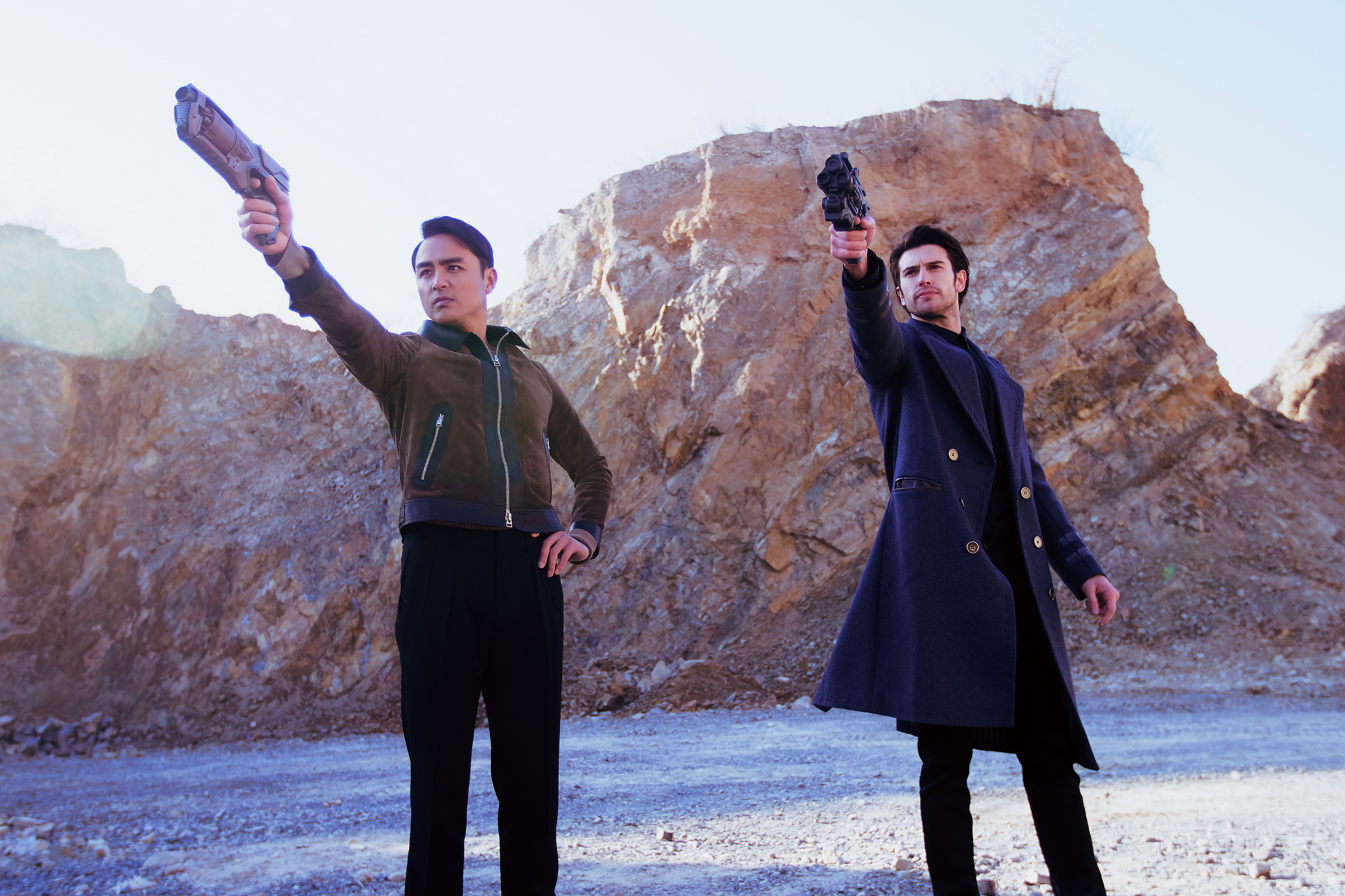 明道砸下5000萬台幣打造深具未來科幻感的電影短片《PERFECT-LOVER.COM 2036》，預告在坎城首映大受讚賞。（明道工作室提供）