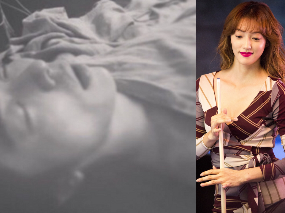 韓星金材昱裸上半身熟睡的照片遭女星李伊上傳到SNS，引發網友討論2人是否交往中。（網路圖片）