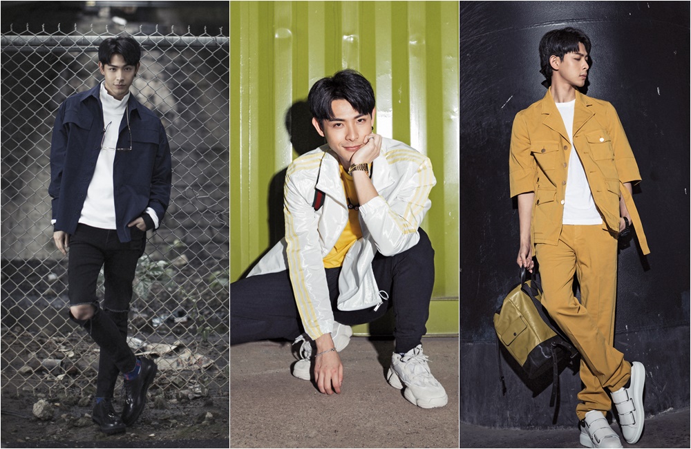 【穿衣鏡】私著白帥帥　晨翔