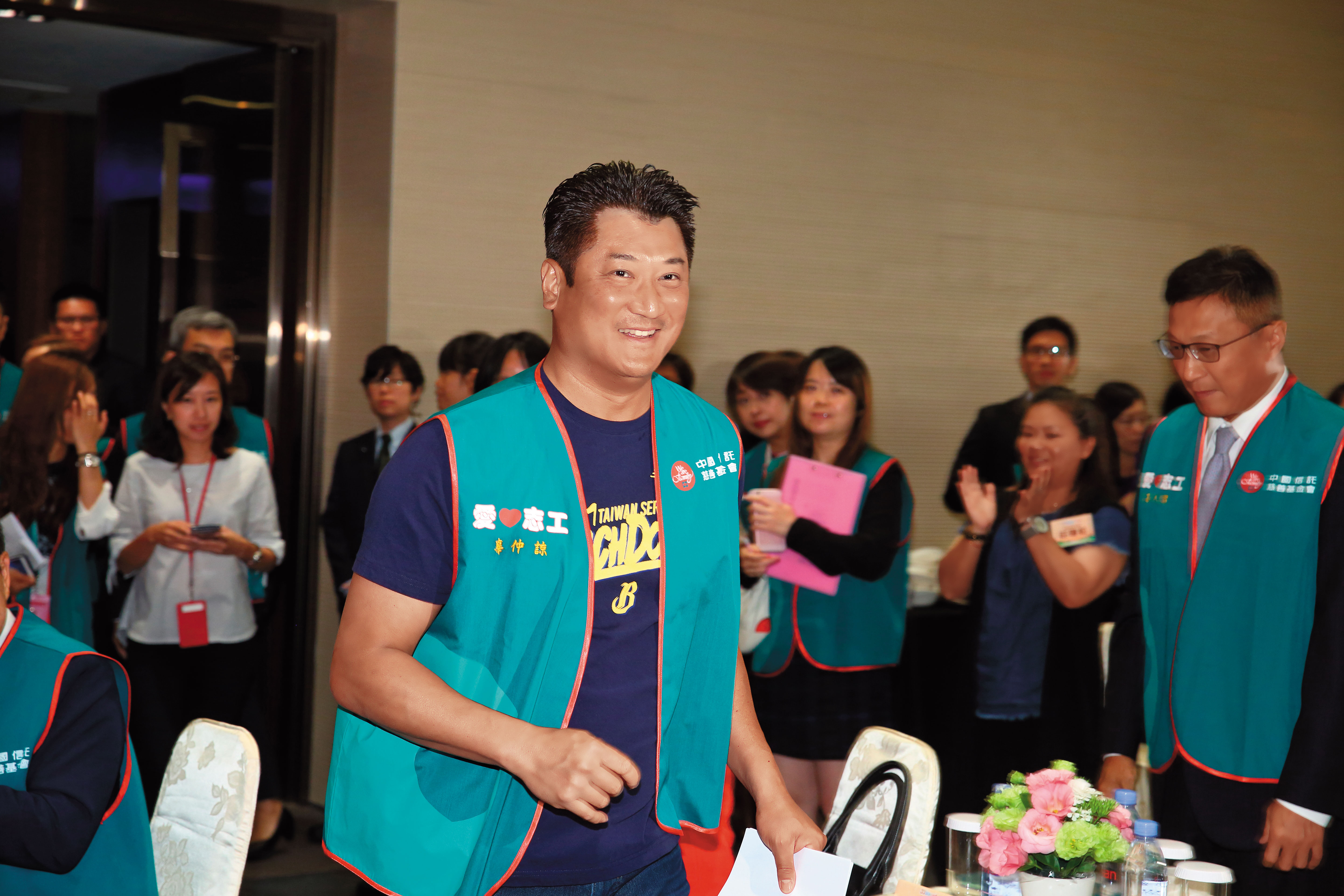 辜仲諒19日當選棒協理事長，宣布將與中職攜手合作。
