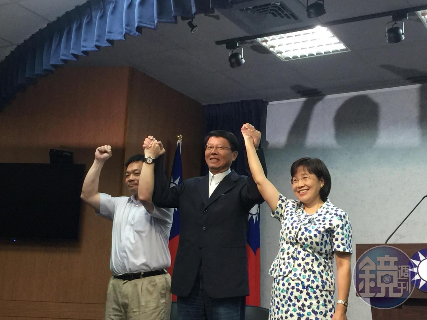 前立委高思博(左一)將代表國民黨參選台南市長。