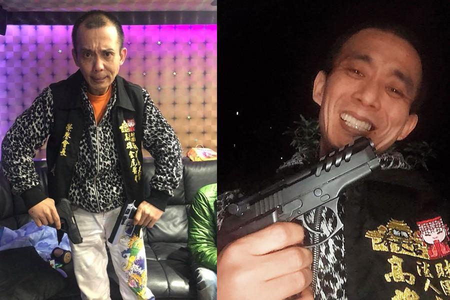 自稱「咖啡」的陳國政(圖)有槍砲、毒品前科,曾是高雄重量級的黃姓大哥(綽號茶米仔)的左右手。(翻攝畫面)