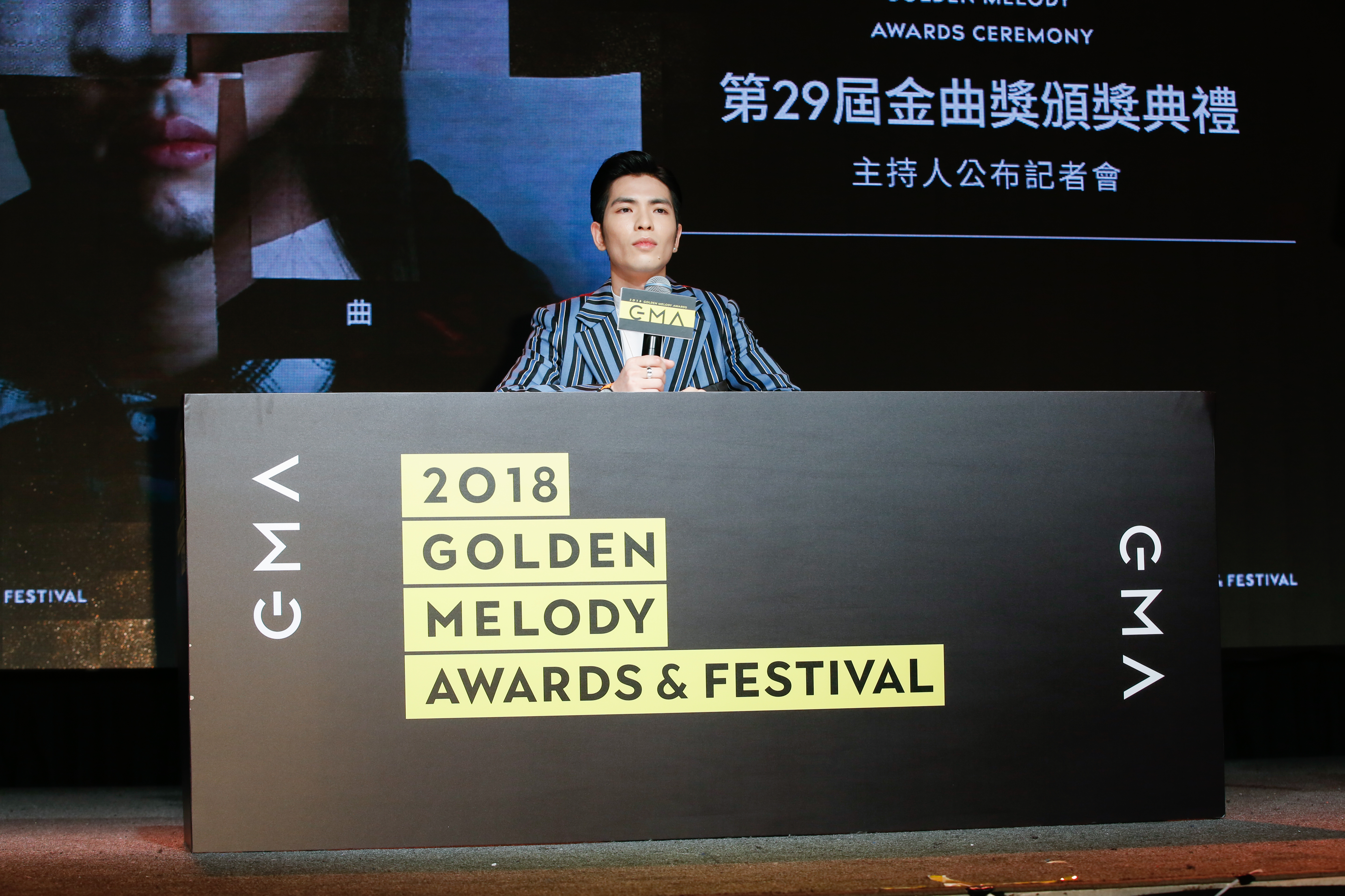 第29屆金曲獎,今天舉行主持人公佈記者會,由「省話一哥」蕭敬騰出任。