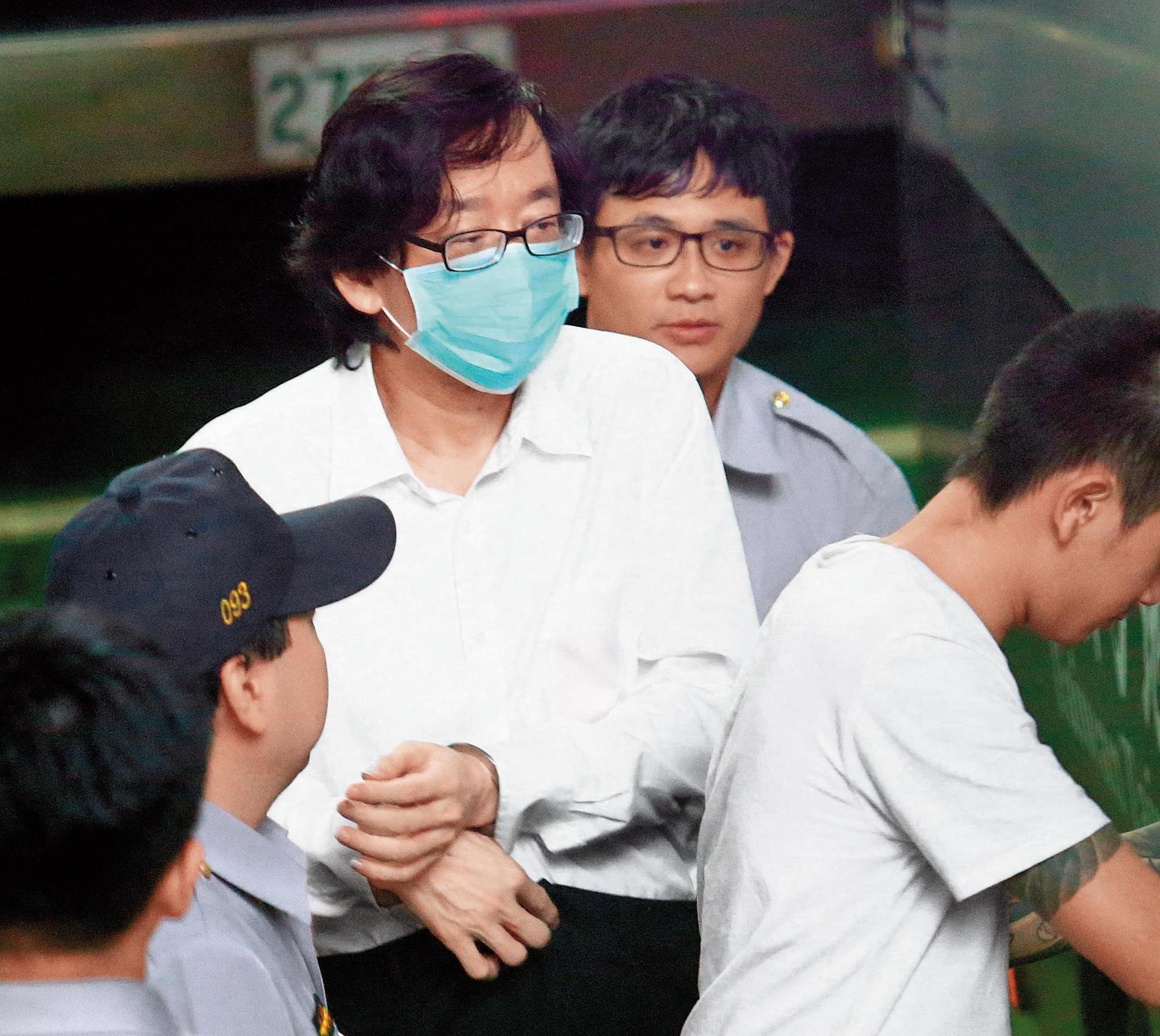 鄧文聰部分官司定讞，日前赴高院開庭，還頻頻喊冤遭設計。（聯合知識庫）