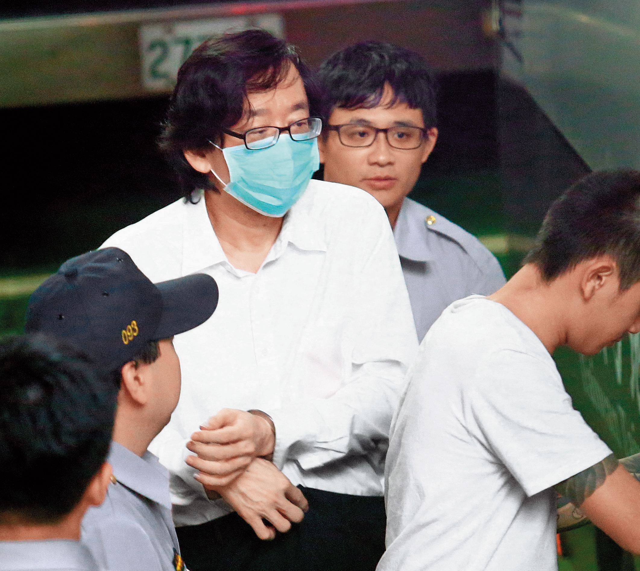 鄧文聰部分官司定讞，日前赴高院開庭，還頻頻喊冤遭設計。（聯合知識庫）