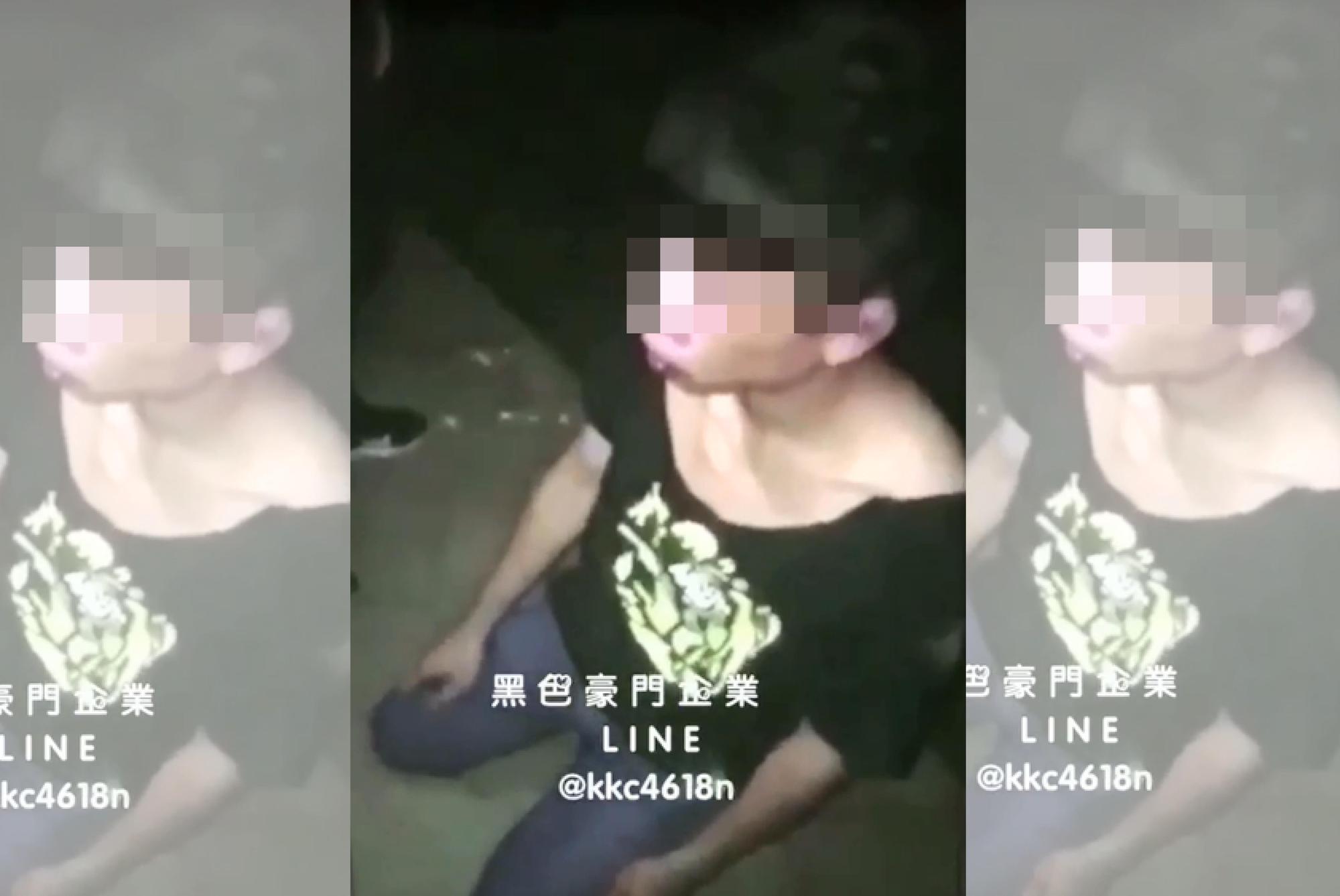 謝男疑性侵導致陳姓少女自殺,他則被私刑處理。(翻攝畫面)