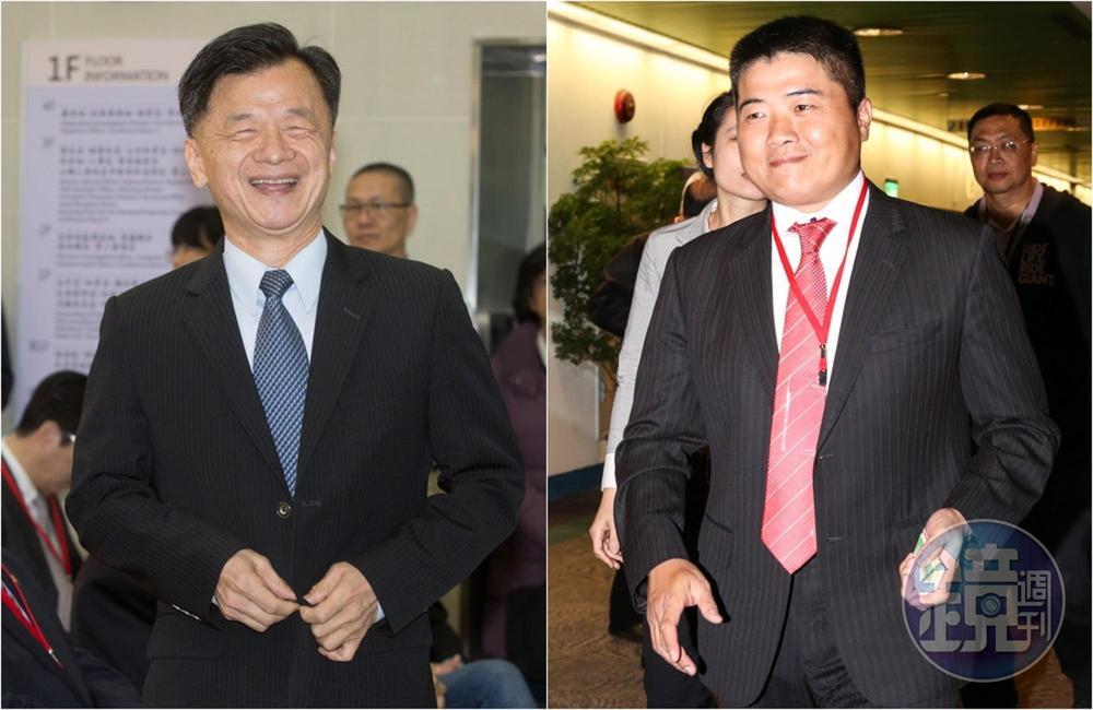 監察院公布最新一期公職人員財產申報廉政專刊，國民黨立委（右）顏寬恒存款達1億4237萬餘元，法務部長邱太三存款也突破3000萬元。 