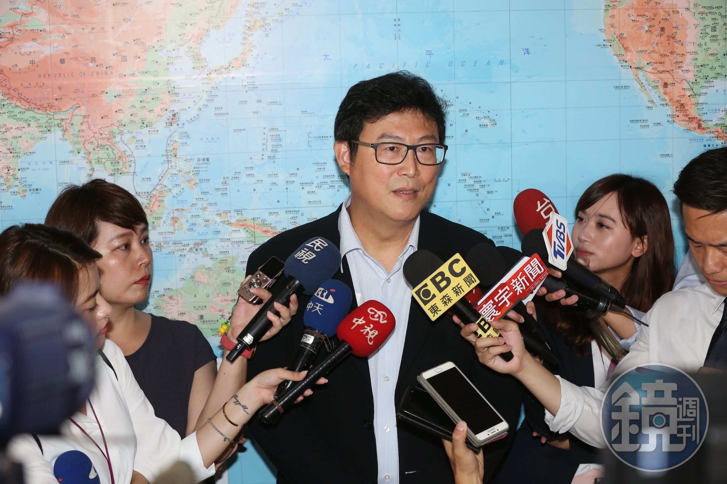 姚立明因身體不適婉拒擔任姚文智參選的總幹事，對此姚文智表示，若姚立明不便擔任競選總幹事，也可以擔任榮譽競選總幹事。