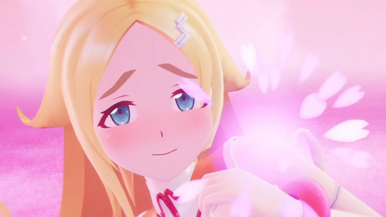 《少女☆射擊2》是一款眼力射擊遊戲，主角可以用眼力（「費洛蒙射擊」）讓妹子們升天。（翻攝自Youtube）