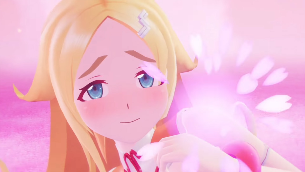 《少女☆射擊2》是一款眼力射擊遊戲，主角可以用眼力（「費洛蒙射擊」）讓妹子們升天。（翻攝自Youtube）