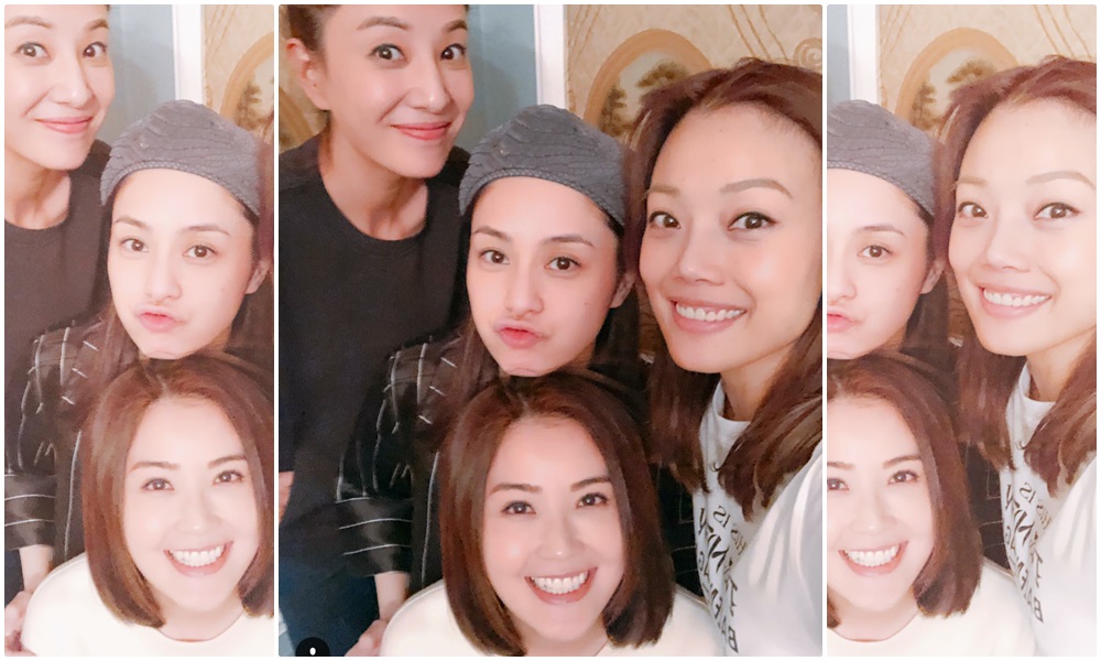 原本美國簽證到期的容祖兒，終在最後一天趕到洛杉磯，可以親自陪著好友阿嬌出嫁。（容祖兒IG）