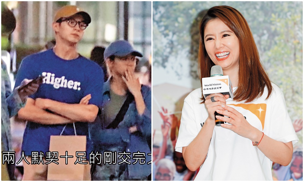 林心如身為姊姊，竟然一邊被底迪睿睿瞎撩，一邊說底迪睿睿沒有劈腿。真的也是長姊如母。