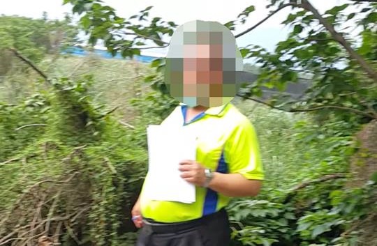 蘇姓鄉民檢舉堆肥廠違法排放廢水，不料竟被迫與遭到檢舉的廠商面對面溝通。（翻攝網路照片）