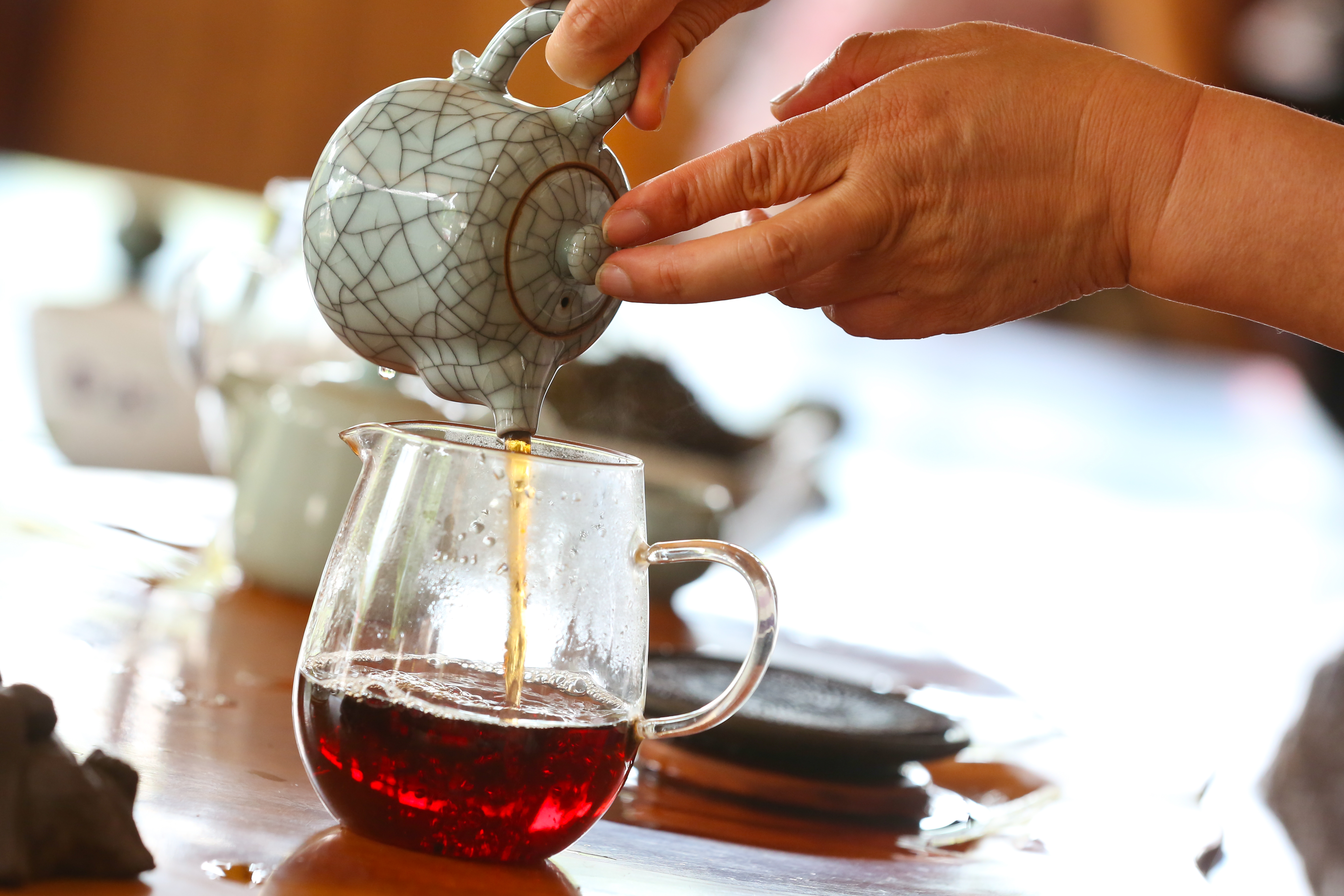 蔡其建最愛8582,茶氣濃厚。