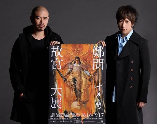 五月天主唱阿信跨刀為展覽製作宣傳短片的配樂歌曲。(圖:鍾孟舜提供;版權相信音樂)