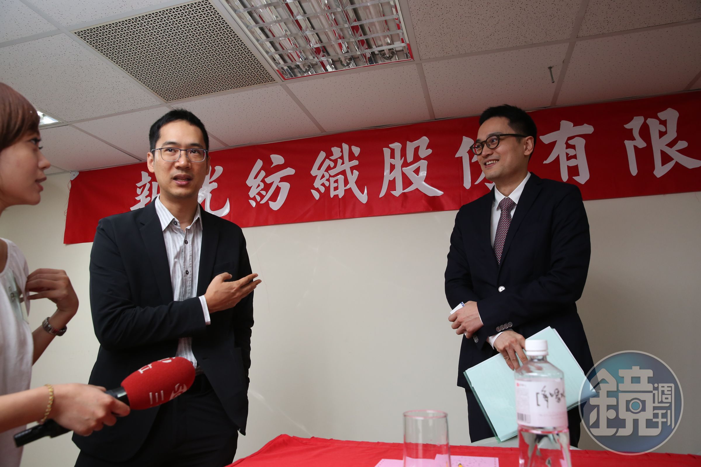 吳昕紘、吳昕恩強調，希望能和大伯吳東進維持和諧。