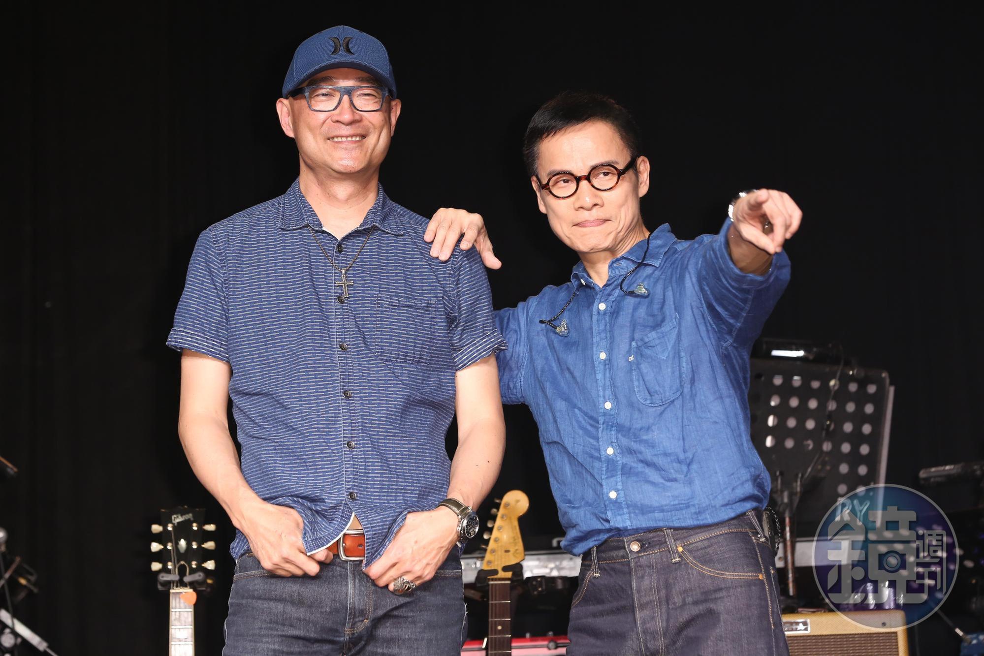 羅大佑與周治平催生傳奇派對誕生,每次開唱都會邀請新生代聲音助陣。