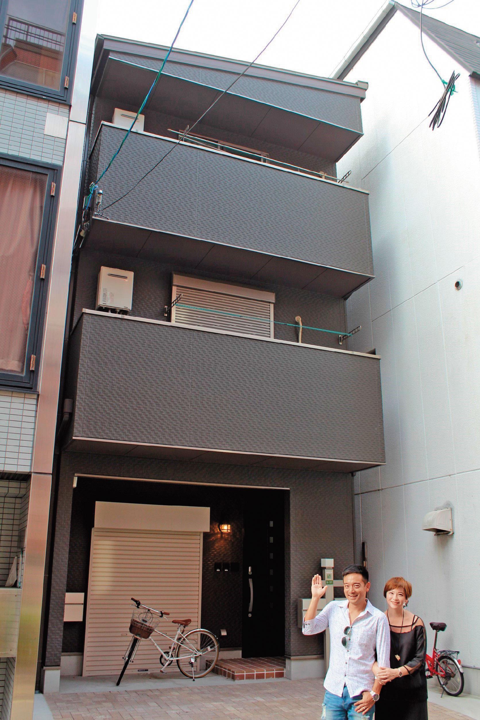 投資日本收租屋,鎖定房價較便宜的大阪,專挑滿租中古透天厝。(岑永康提供)