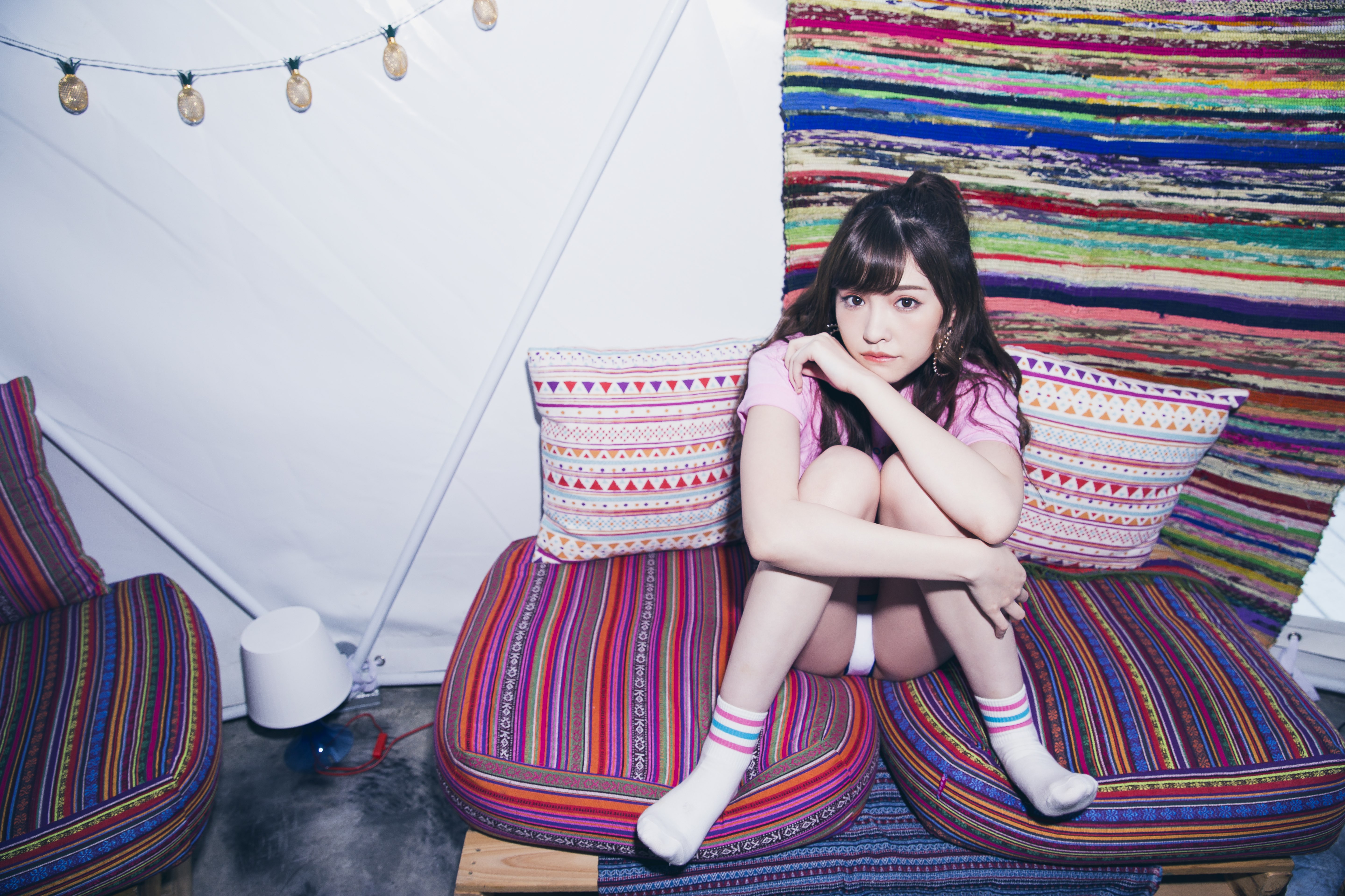 日本AV女優橋本有菜覺得自己咪咪不夠大，想再長大UPUP。（JKF提供）