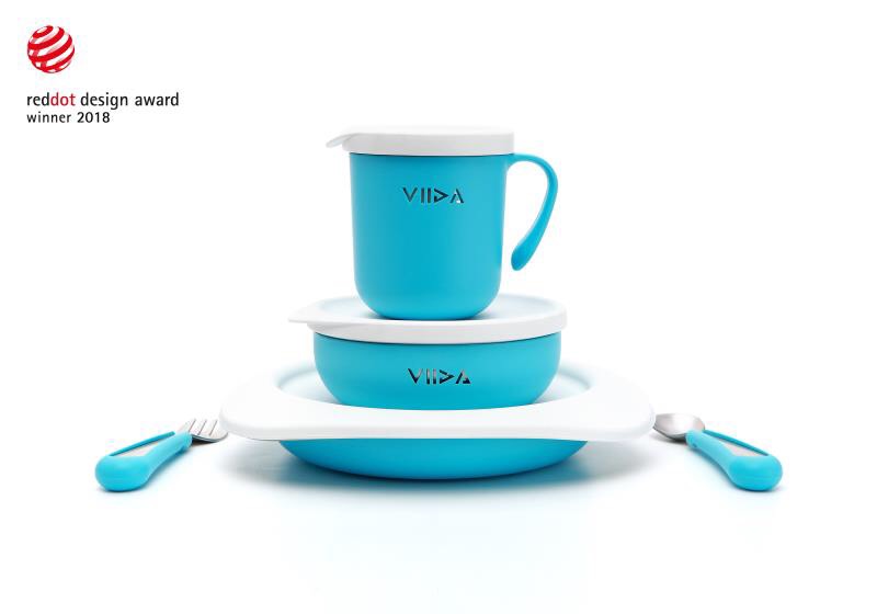 錦明實業自有品牌VIIDA，旗下產品獲德國紅點設計大獎。（錦明實業提供）