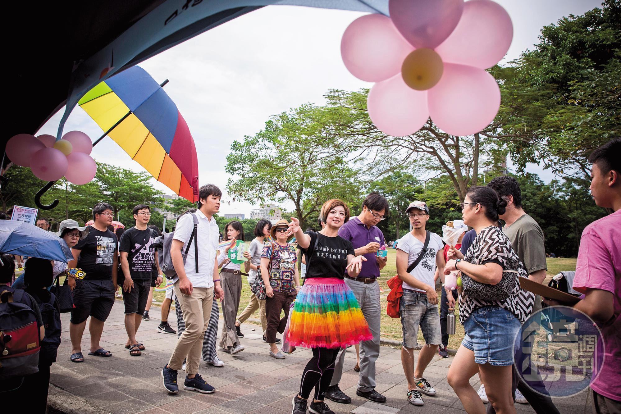 呂欣潔主辦2018國際家庭日，這天高溫37度，她卻從早到晚全程在戶外沒休息過。