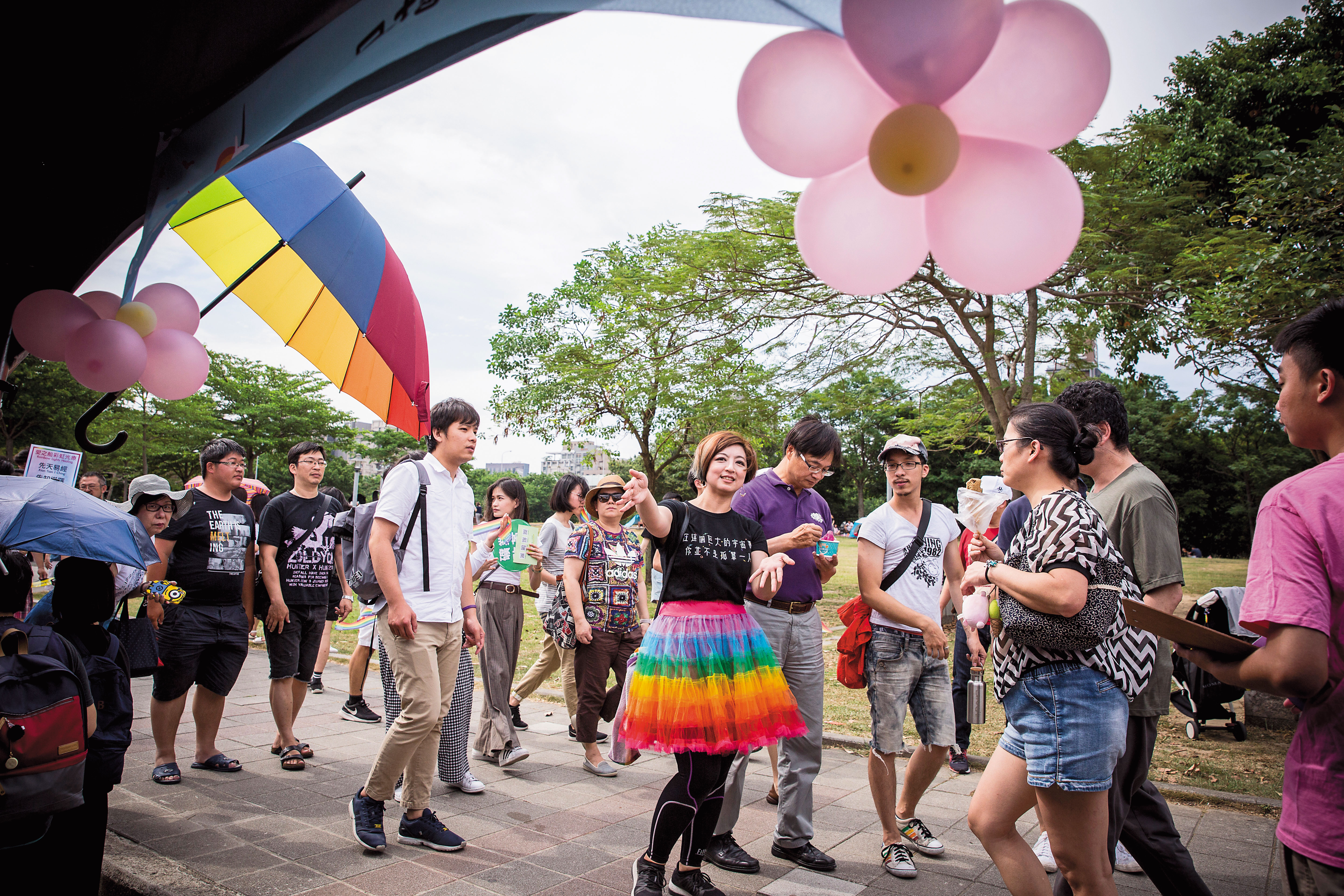呂欣潔主辦2018國際家庭日，這天高溫37度，她卻從早到晚全程在戶外沒休息過。
