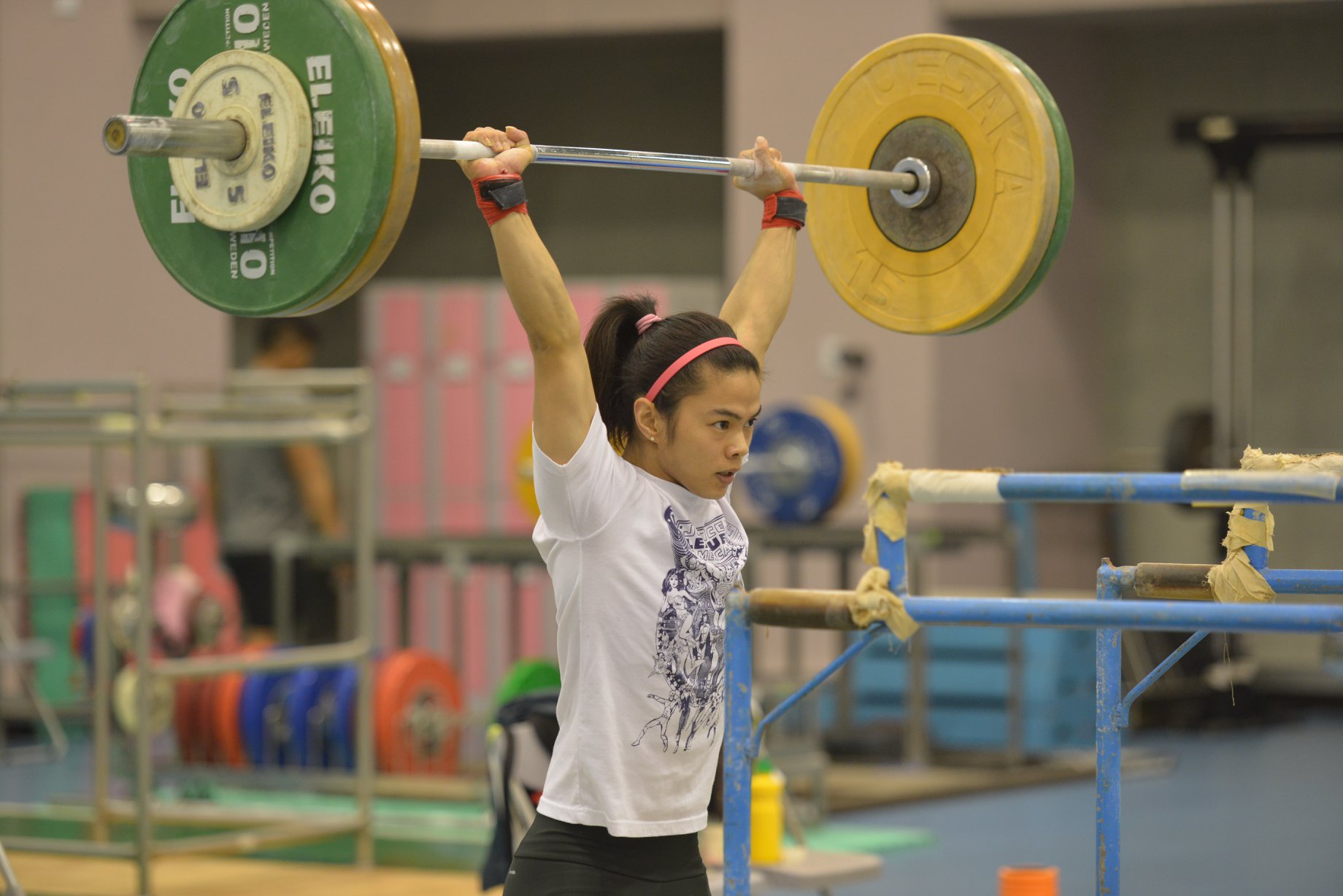 許淑淨曾在2012、2016年奧運奪下舉重金牌，也是台灣唯一擁有2面奧運金牌的選手。（翻攝自許淑淨臉書）