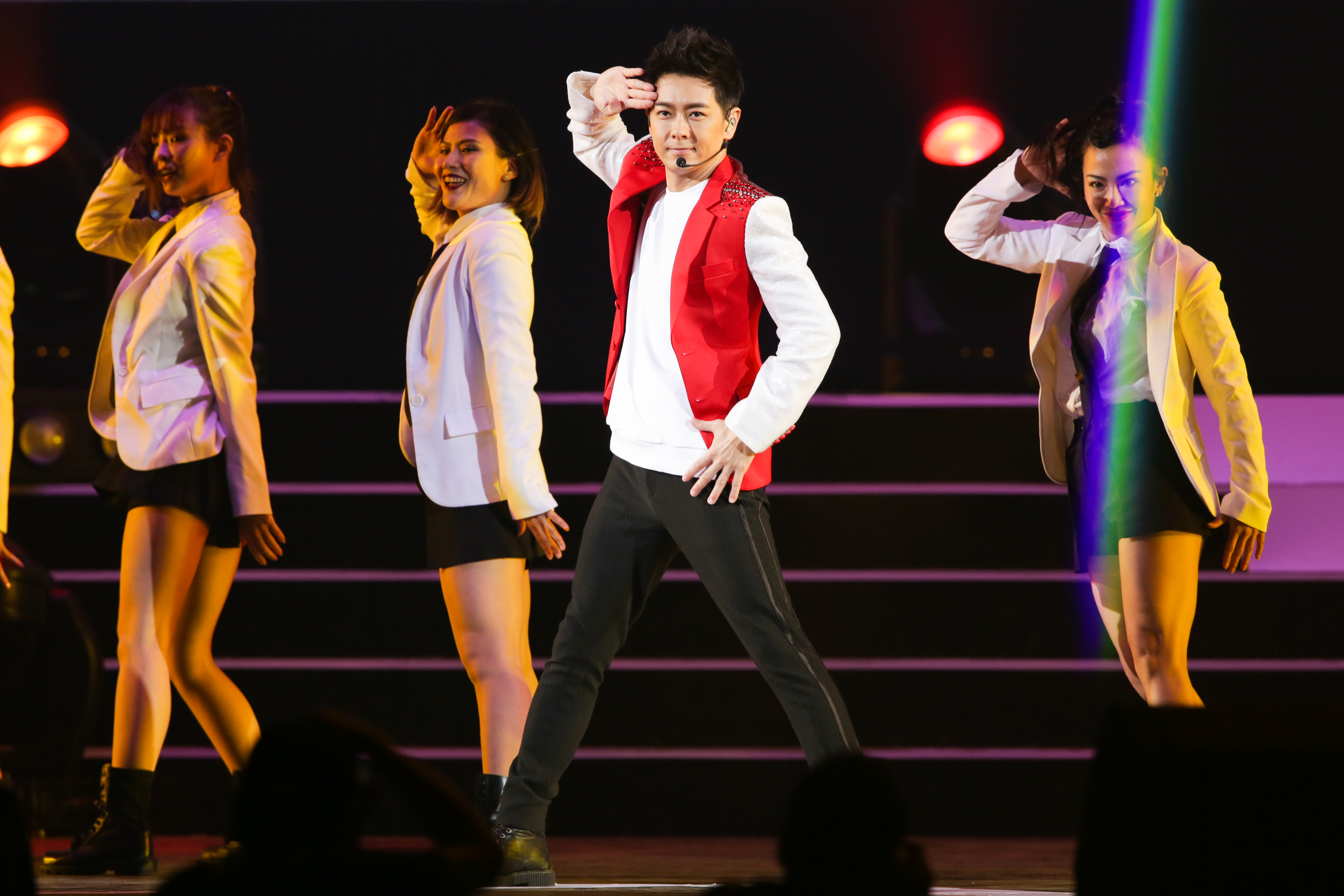 林志穎出道多年，卻是第一次在小巨蛋演出。