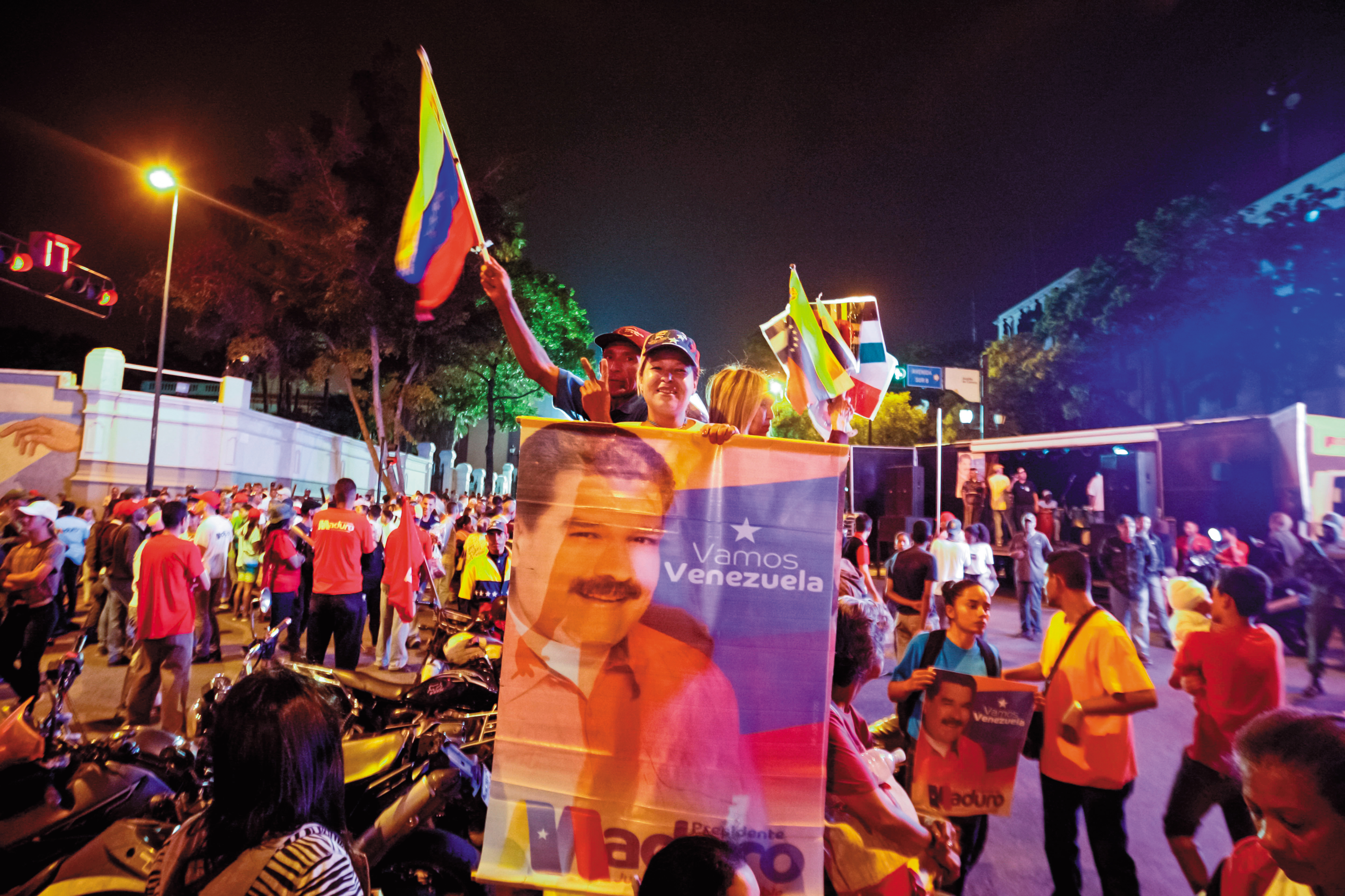 委內瑞拉的政治動亂已經超過3年，造成經濟崩潰與惡性通貨膨脹。（東方IC）